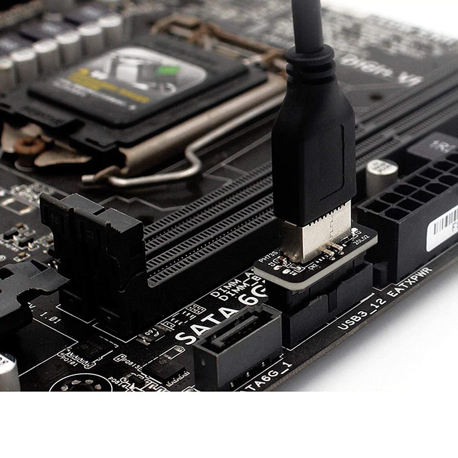 USB 3.0 Internal Header to USB 3.1/3.2 Type C Converter For Computer Motherboard