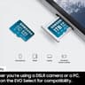 512GB SAMSUNG EVO Select Micro SD-Memory-Card microSDXC 130MB/s