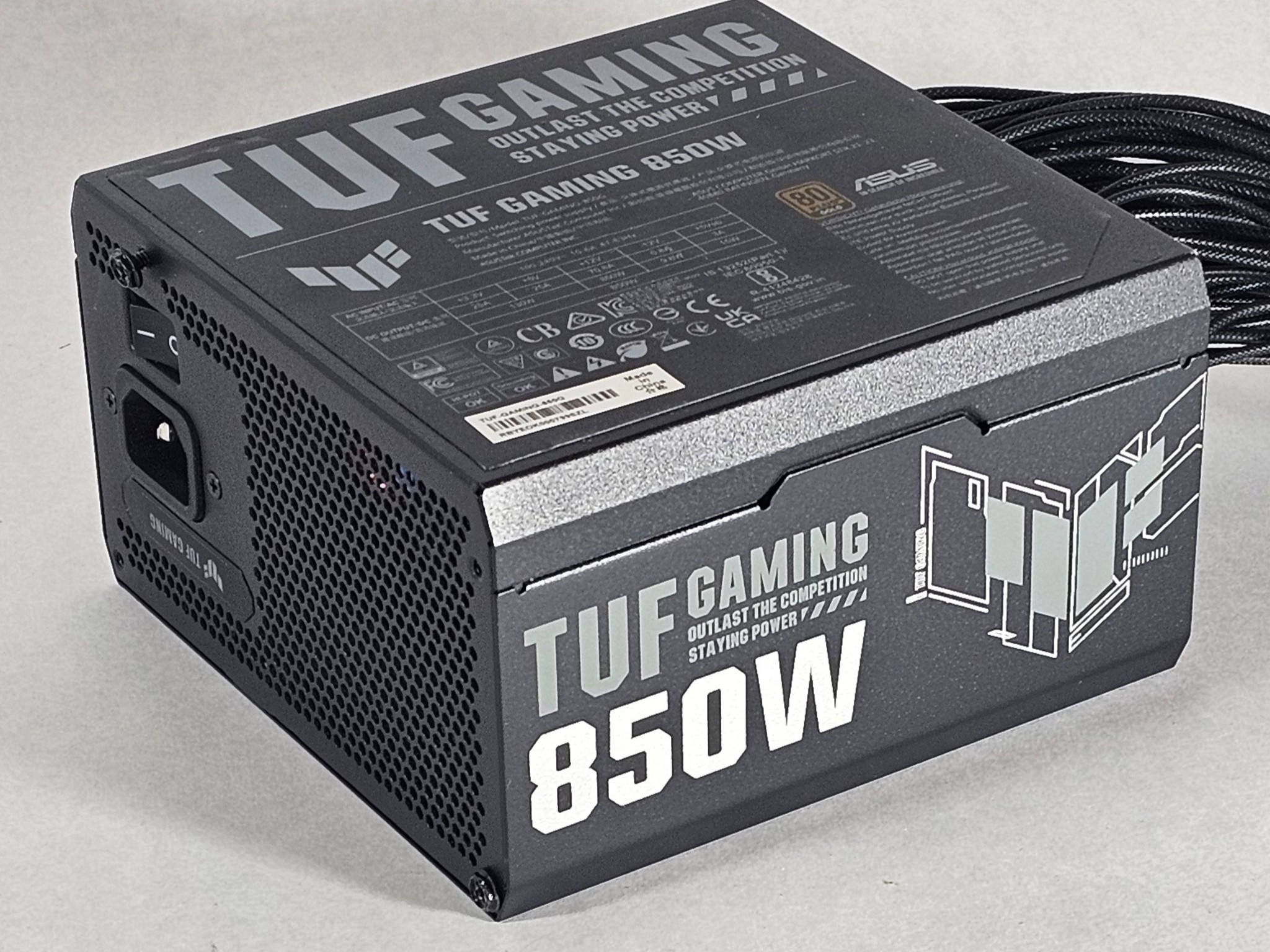 850 Watt PSU ASUS TUF Gaming 850W Gold ATX Power Supply