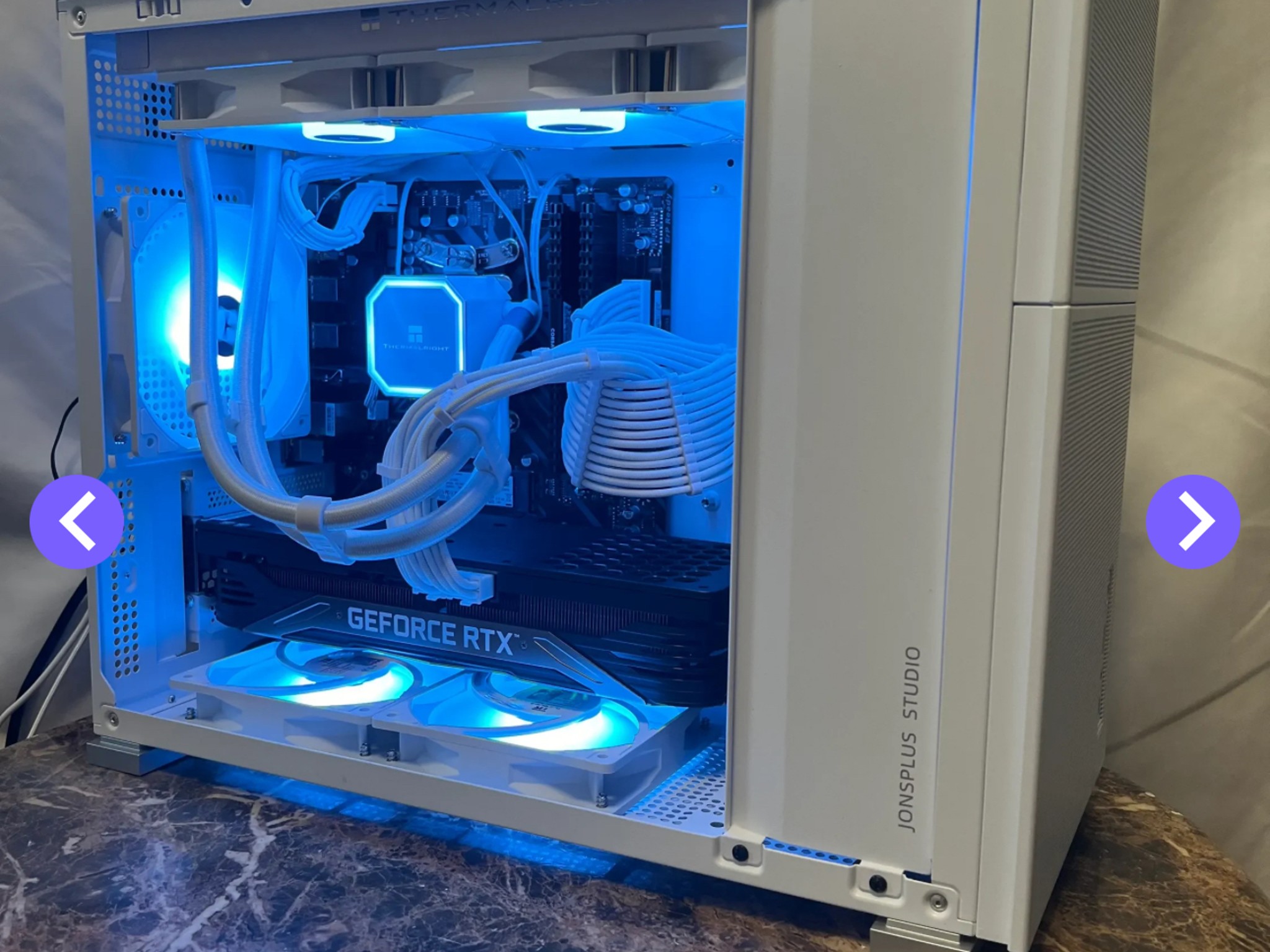 White Box |RTX 3070 Mini Liquid Cooled PC | Ryzen 5 | 16GB RAM | 1TB Fast SSD