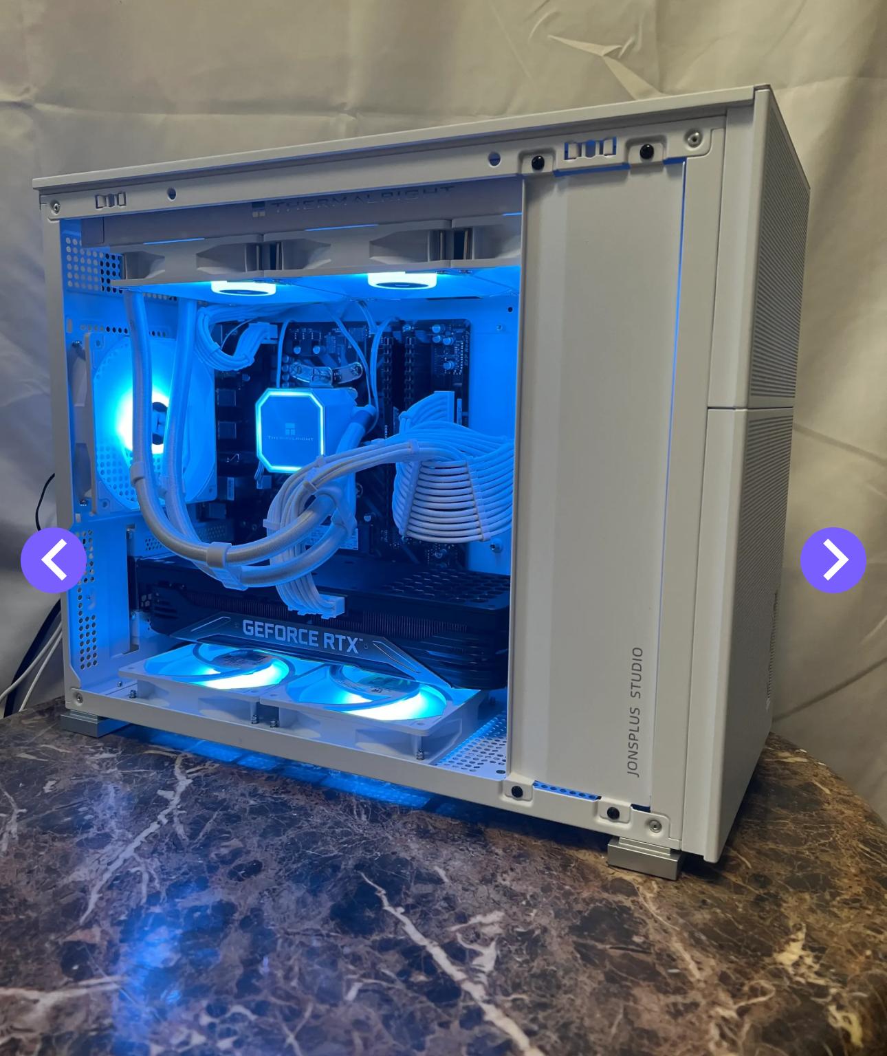 White Box |RTX 3070 Mini Liquid Cooled PC | Ryzen 5 | 16GB RAM | 1TB Fast SSD