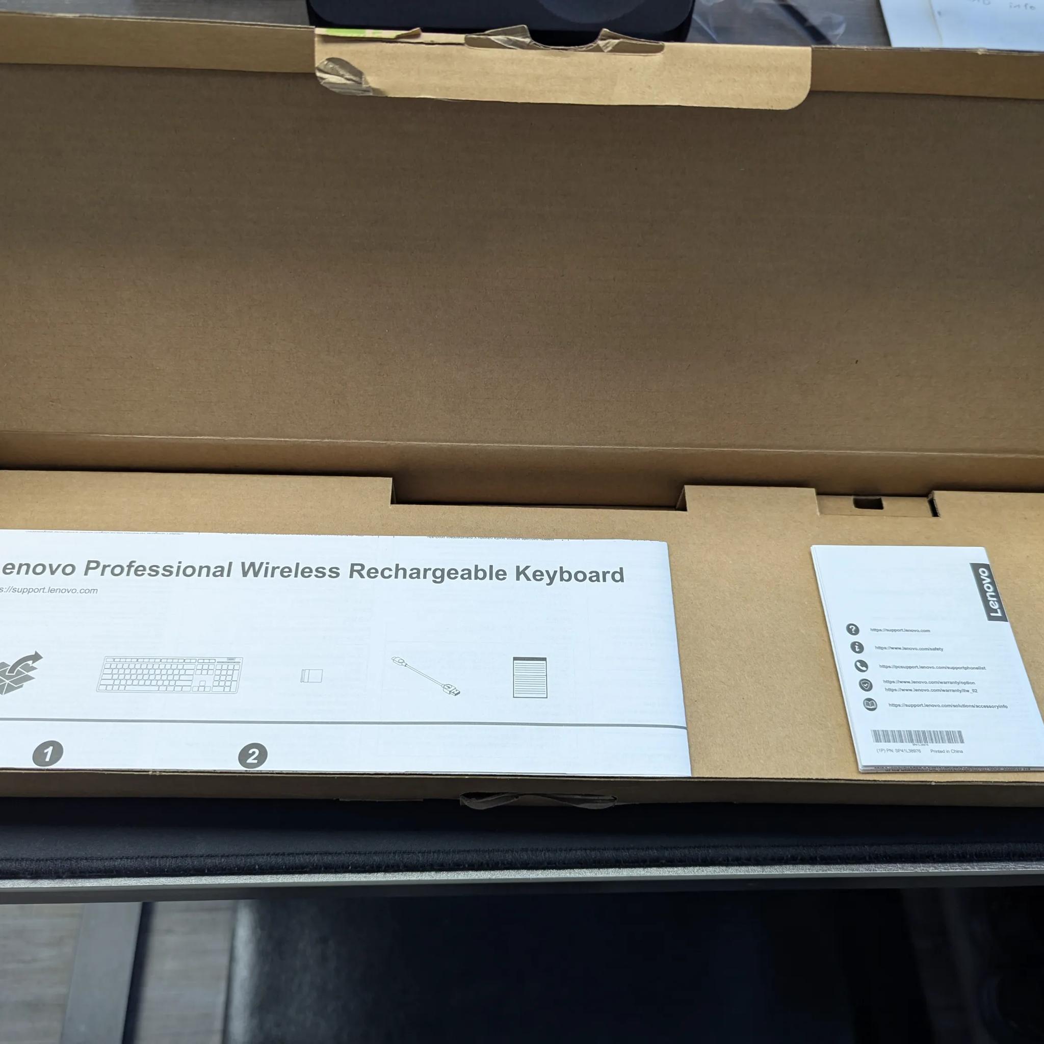 Lenovo Professional Wireless Rechargeable Keyboard