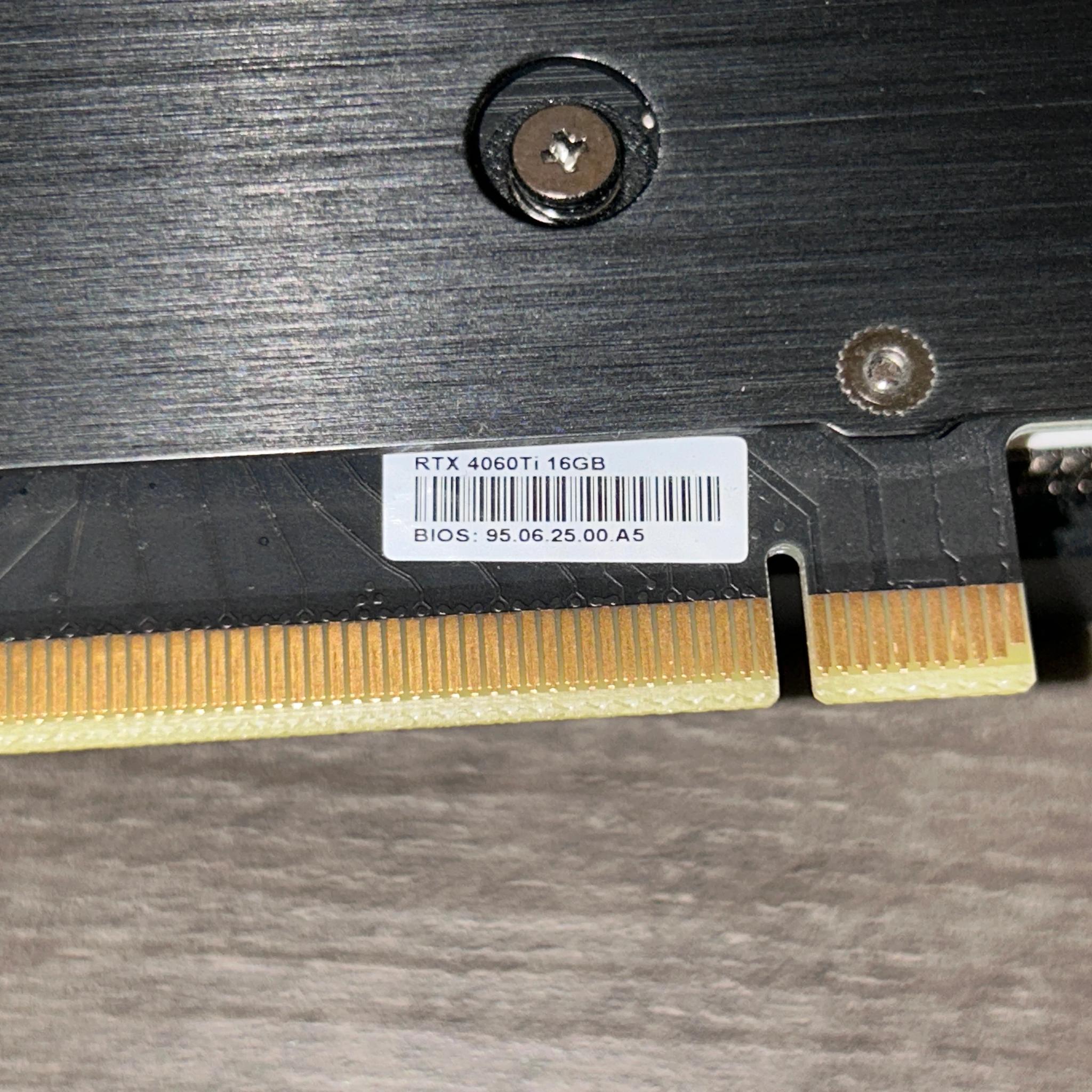 PNY 4060 Ti 16GB OC
