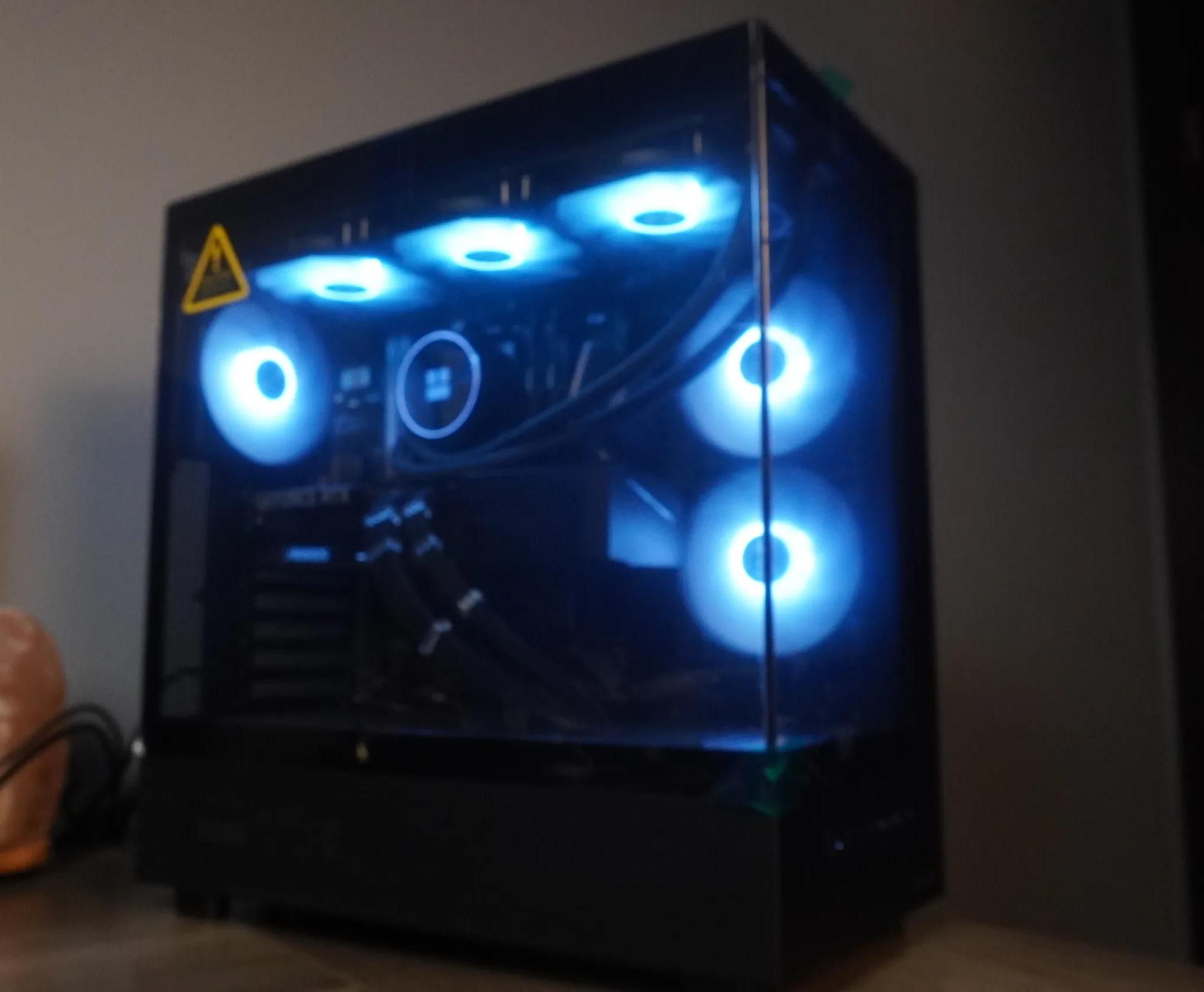 🖤 STEALTH BEAST 🖤 1440p/1080p GAMING MACHINE 💚RTX 3060ti 🧡 Ryzen 5 5600 | 32GB | WIFI