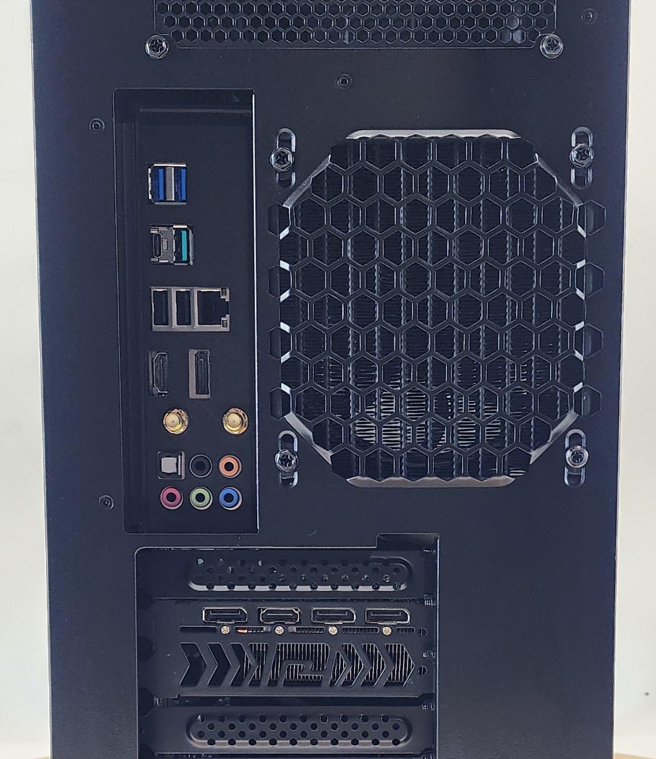 Gaming PC Ryzen 7 3700X 16GB RAM 512GB SSD RX 6700 10GB Windows 11 Computer