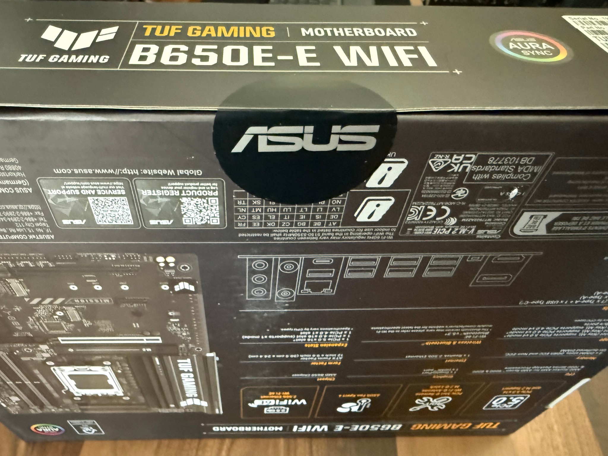 NIB | Asus TUF B650E-E Wifi AM5 Motherboard
