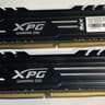 XPG Gammix D10 16GB (2x8GB) DDR4 3200MHz CL16 Gaming Memory Kit | Black | Tested Working