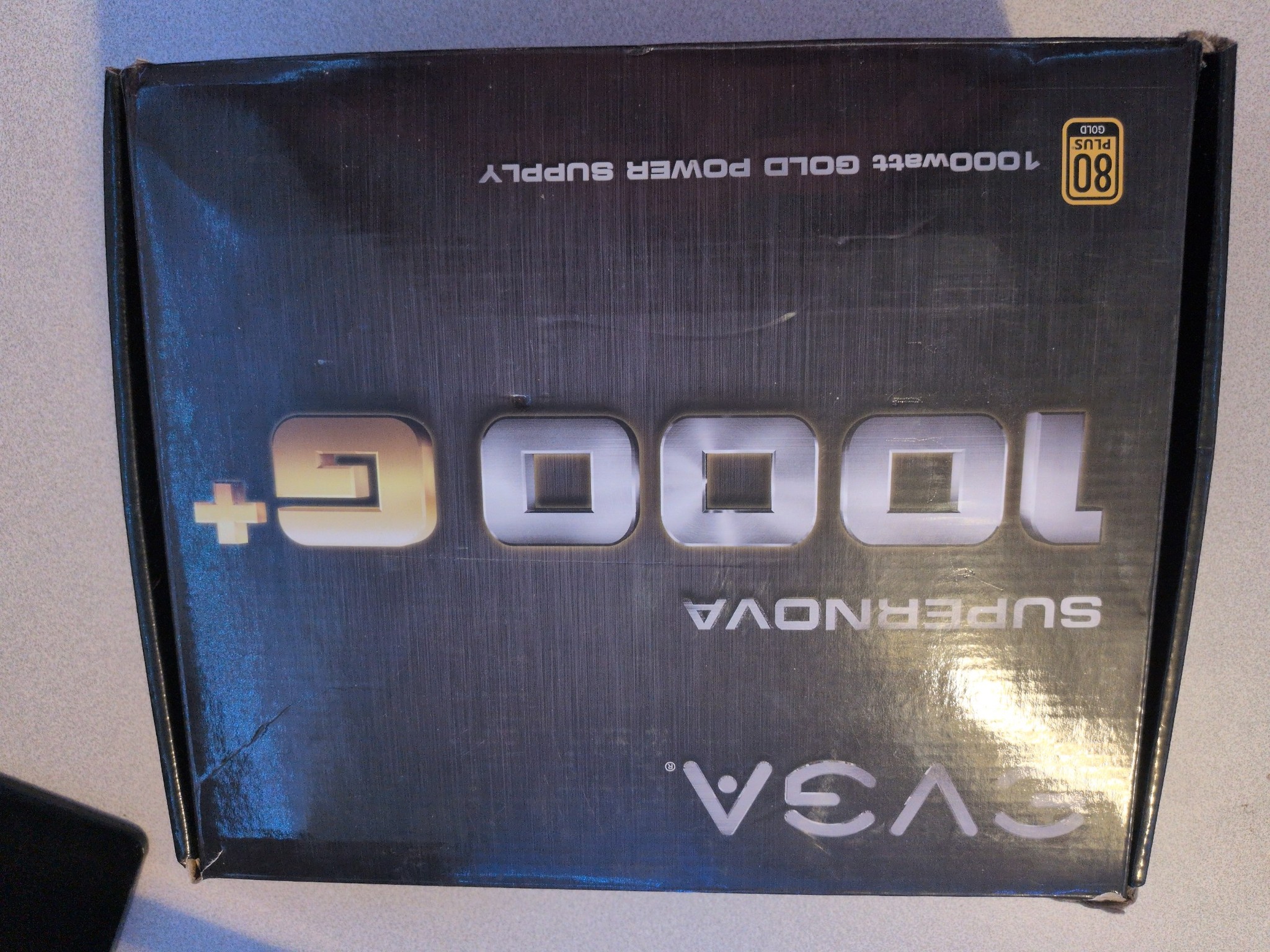EVGA SuperNOVA 1000 G+ 1000W Gold Modular PSU Box Cables