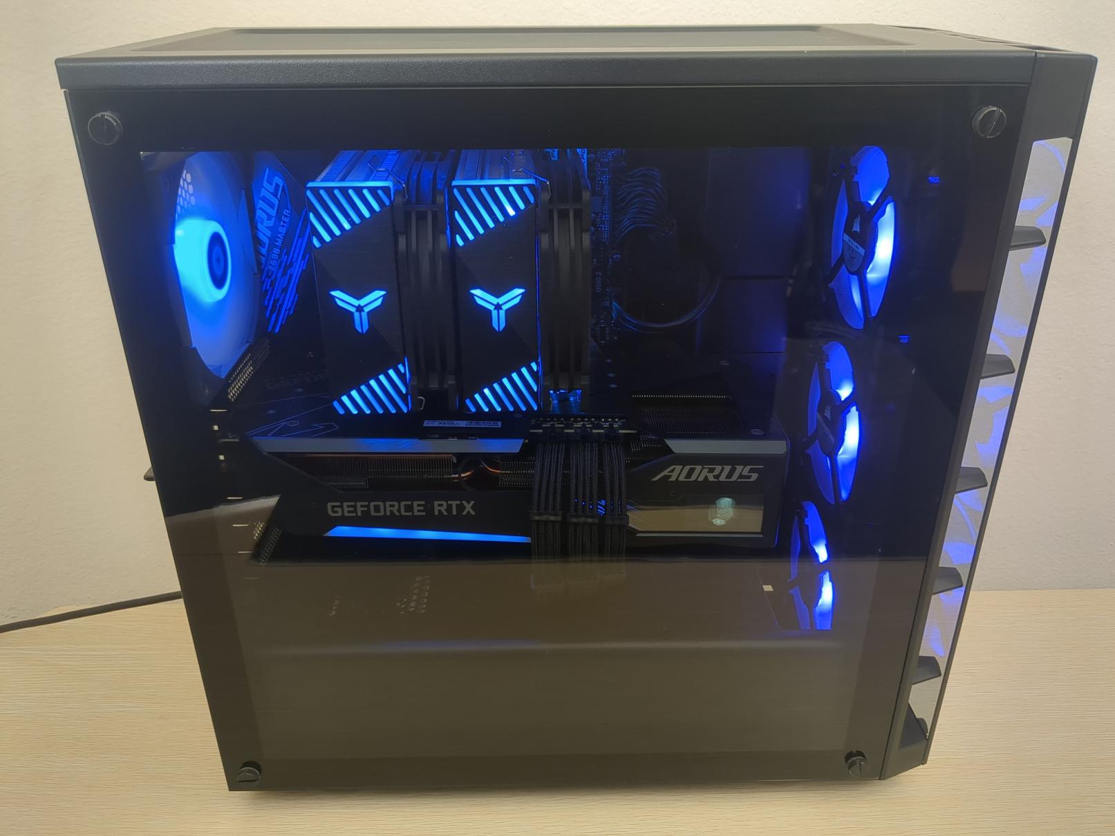 RTX 3070Ti, i5-11600K Gaming PC (32GB RAM, 2TB SSD, Win11 Pro)