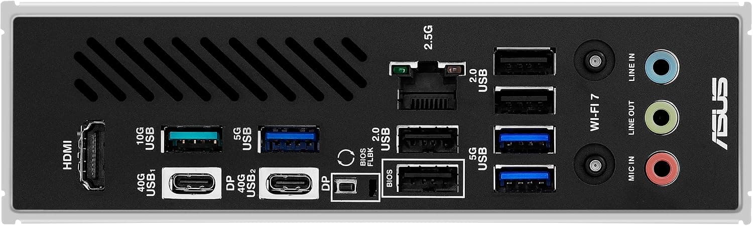 ASUS X870 MAX GAMING WIFI7 AMD X870 AM5 DDR5 ATX Desktop Motherboard