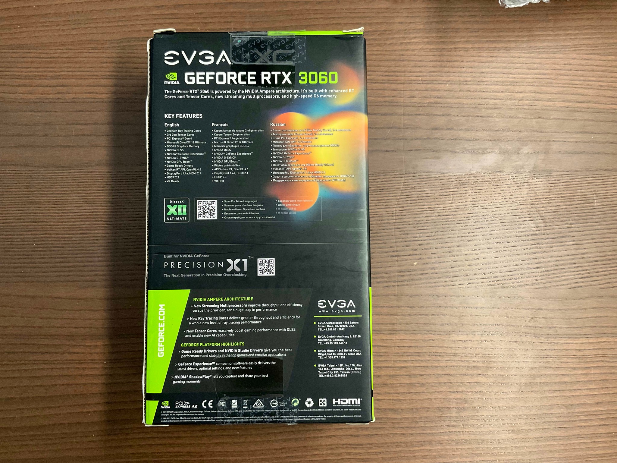 EVGA RTX 3060 Black 12GB GDDR6