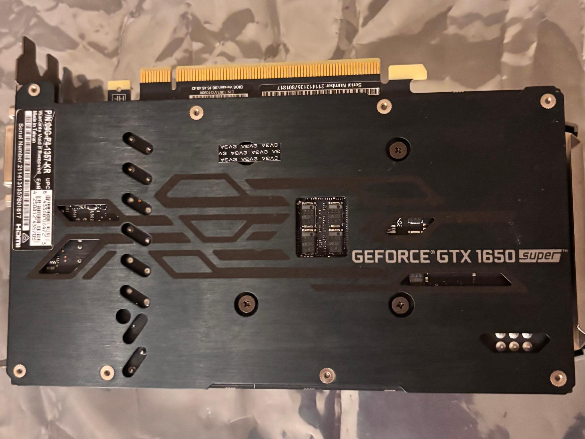 EVGA ULTRA GTX 1650 SUPER