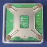 Handmade Clear Epoxy Resin Coaster With Intel Core i3-8100 CPU (SR3N5) & Motherboard