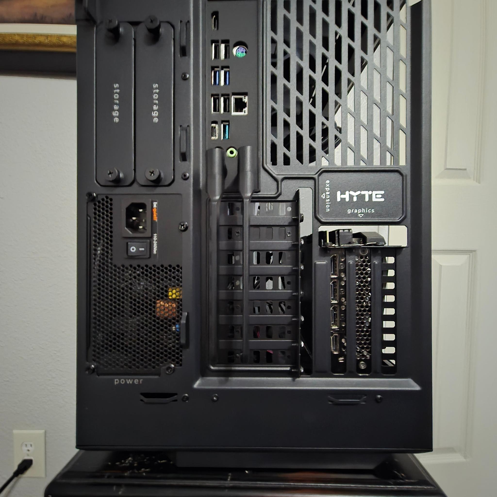 High-End RTX 3090 24GB / i9-14900K Gaming & AI PC – 96GB DDR5 – HYTE Y70