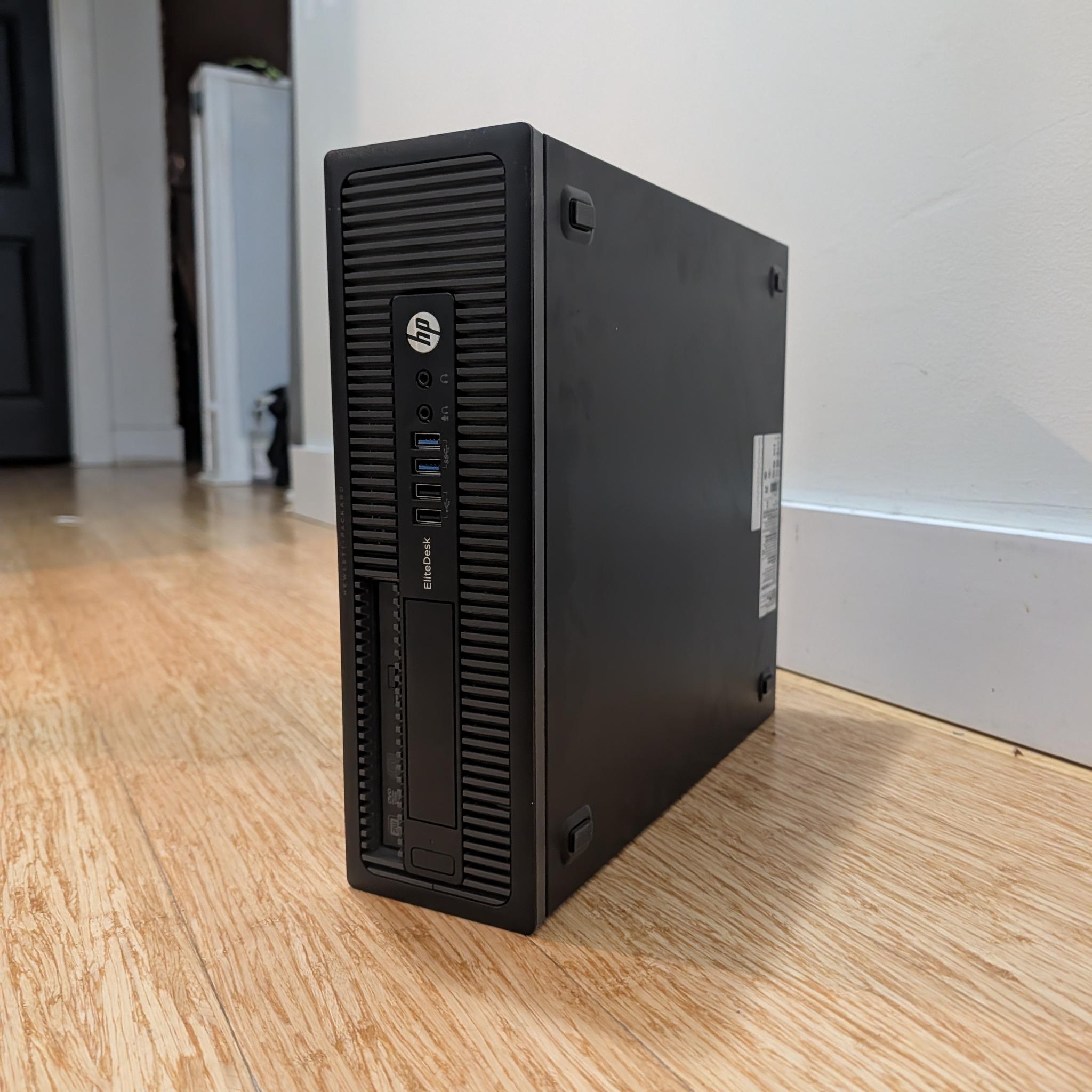 Upgraded HP EliteDesk | GTX 745 | I5 4590 | 12GB RAM | 500GB HDD |