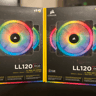 Used Corsair LL120 Fans 3 Pack