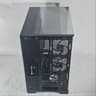 Black PC Case with Tempered Glass w/ 5 Fans