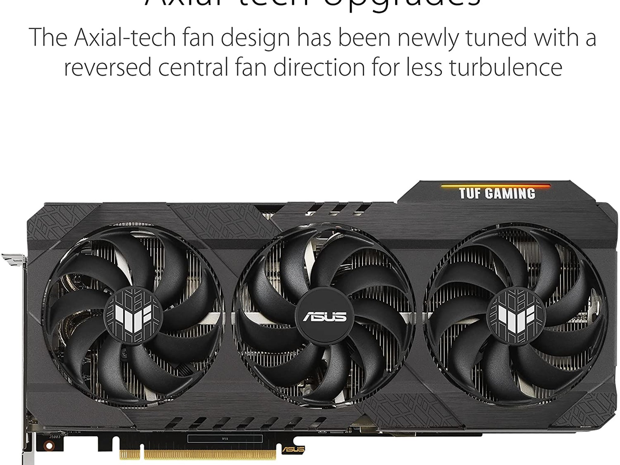 ASUS GeForce TUF GAMING RTX 3070 Ti 8GB OC GDDR6X Video Graphics Card GPU