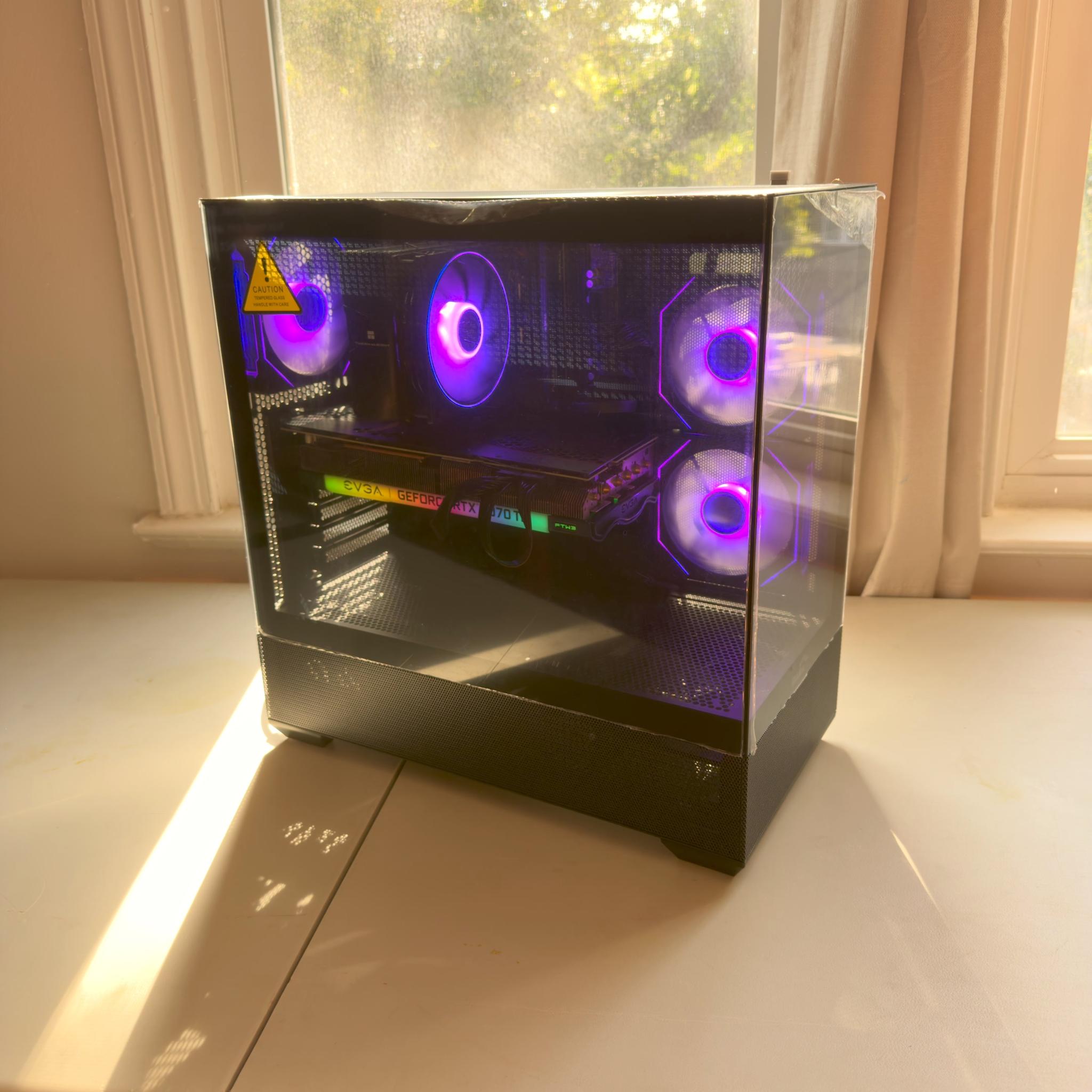 Gaming PC | RTX 3070TI 8GB | RYZEN 5 7500X3D | 16GB DDR5 | 1TB SSD | WINDOWS 11 | WIFI & BT