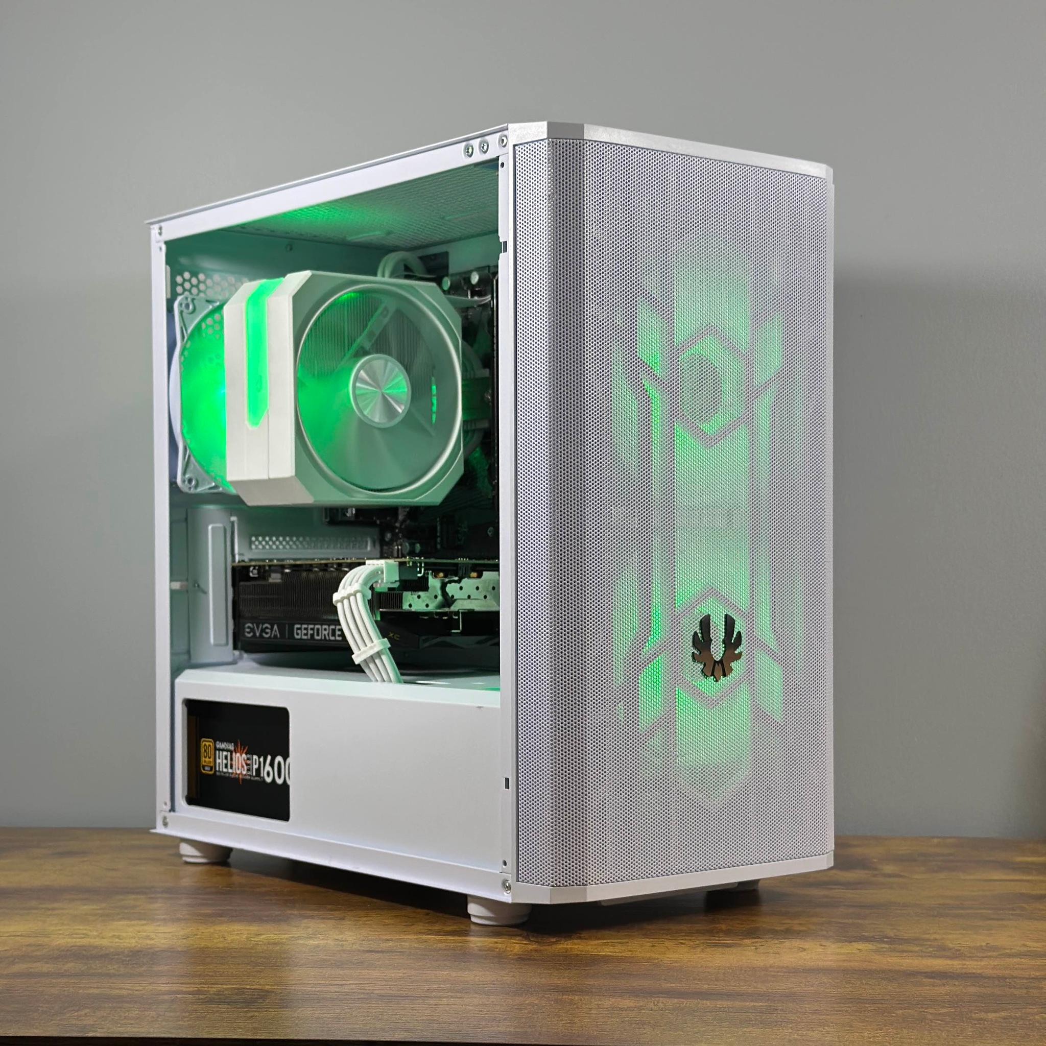 GTX 1660 6GB | Ryzen 5 4500 | 16GB DDR4 | 500GB SSD | Win11 | WIFI | 1080P White Gaming PC