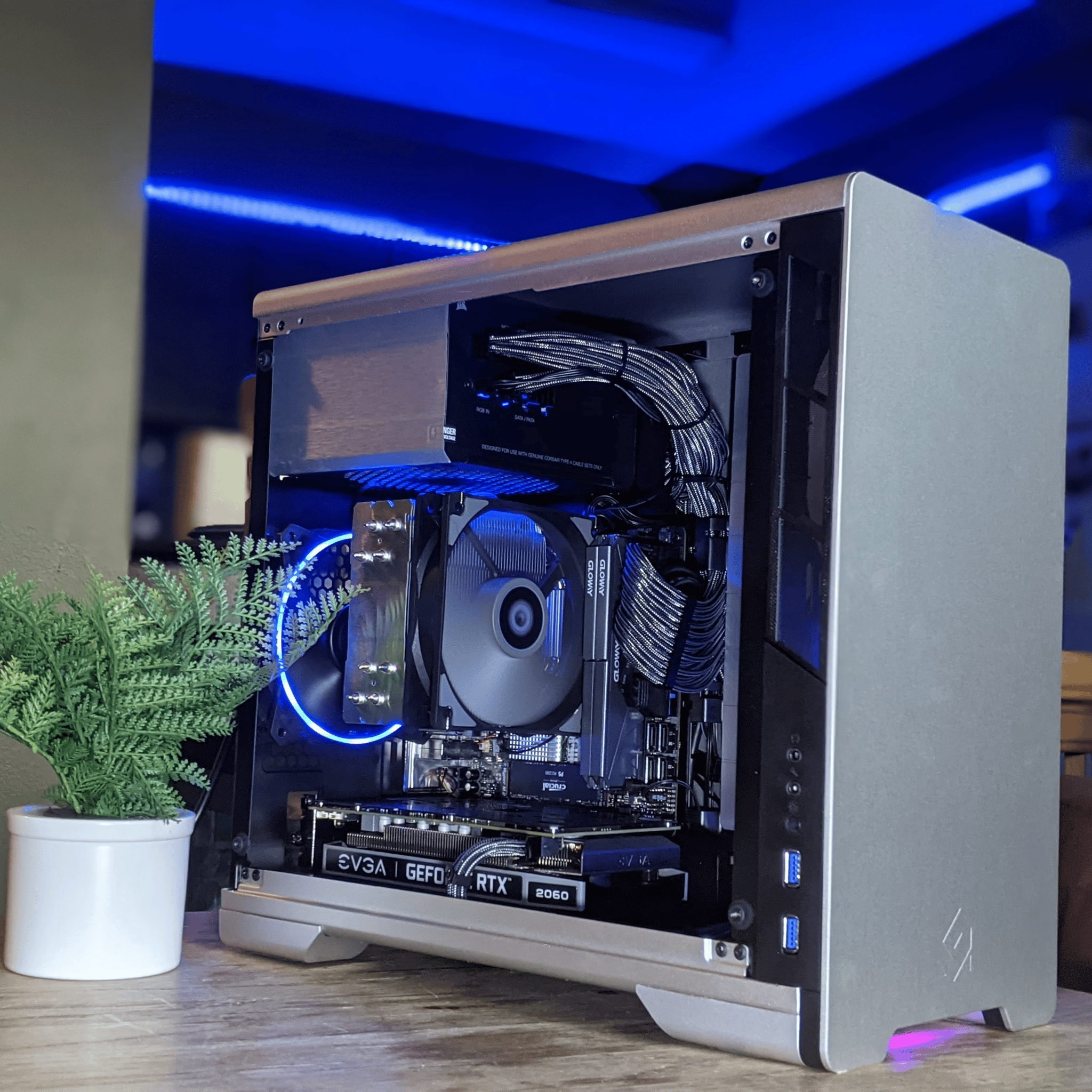 ITX I5 12400 RTX 2060 gaming PC 