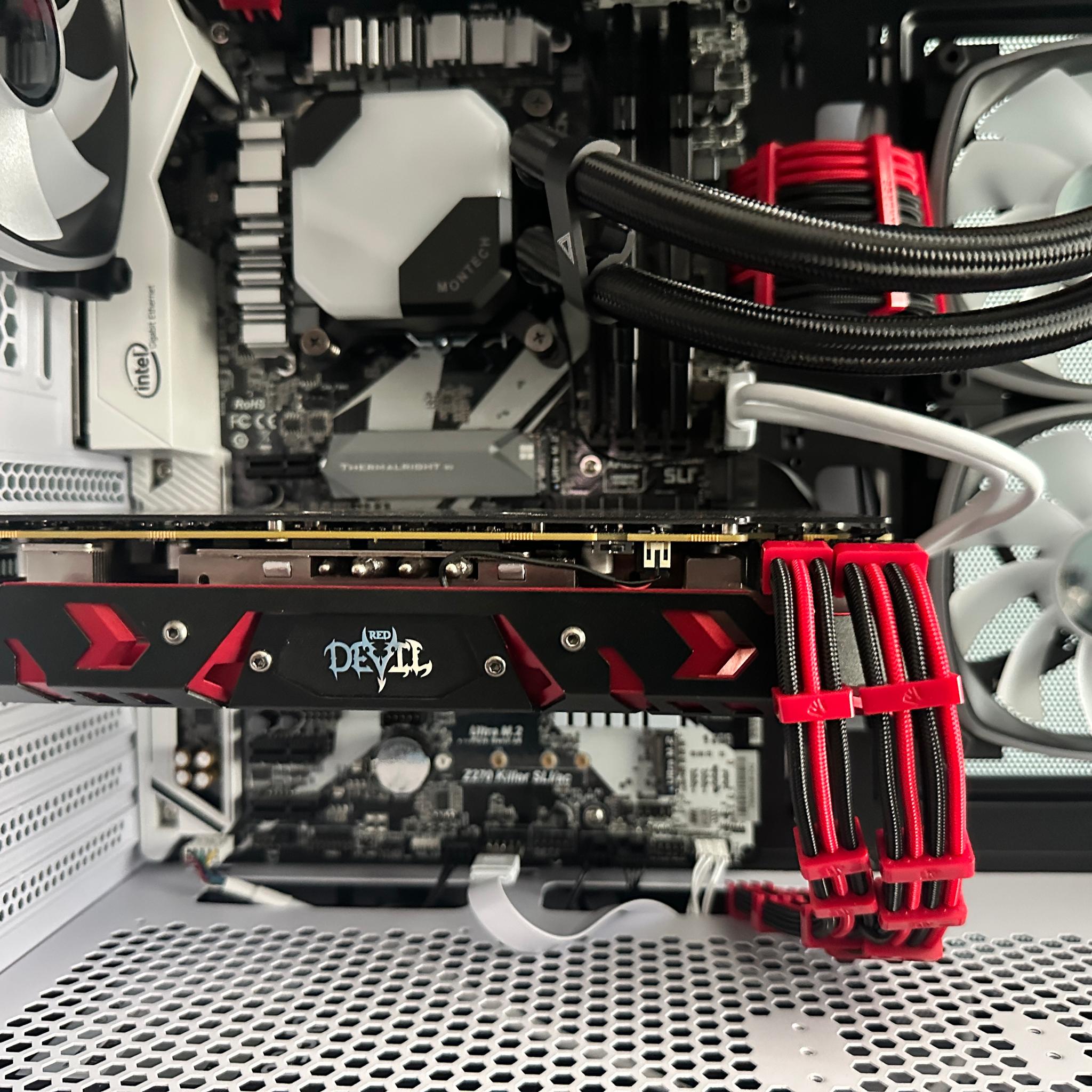DEADPOOL | i5-7600k | Rx-580 Red Devil | 32GB DDR4 | 512GB NVME & 1TB HD | Win 11 | WIFI | FREE GIFT