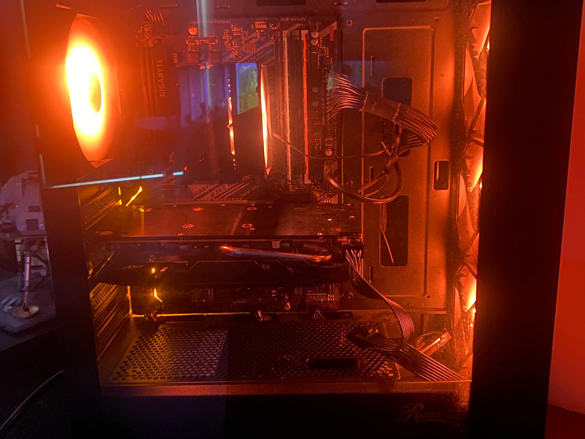 Budget gaming PC I5-8500T Rx 580 0.9 TB of storage
