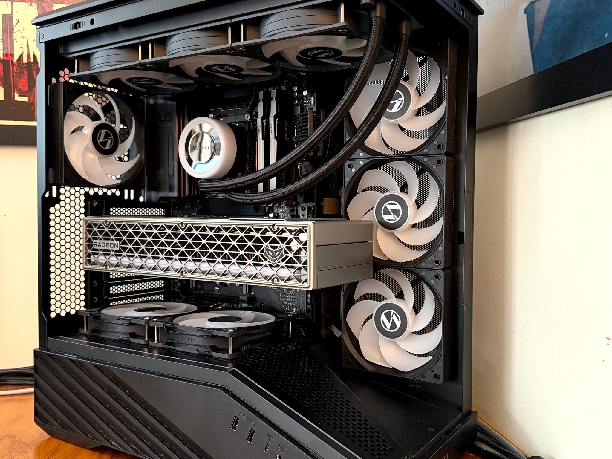 Dark Singularity II - RX 9070 XT | Ryzen 7 9800x3d | 32G @6000 MT/sec | 2TB NVME | 1000 W Platinum