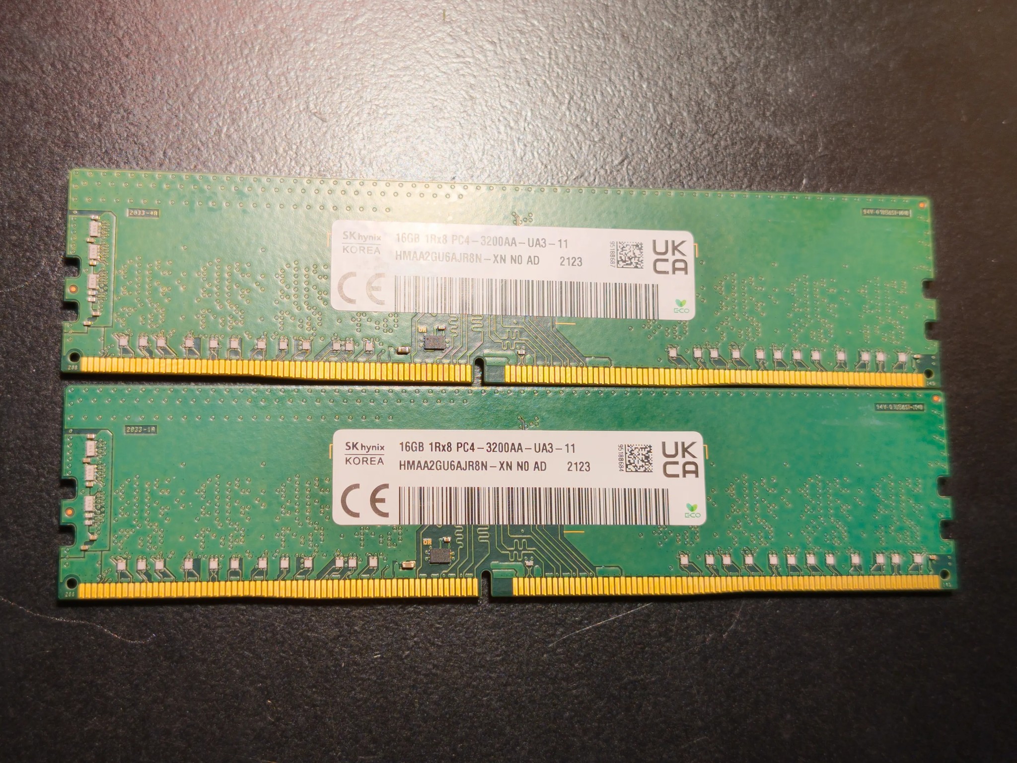 2X16GB (32GB) 3200MHz SK Hynix RAM