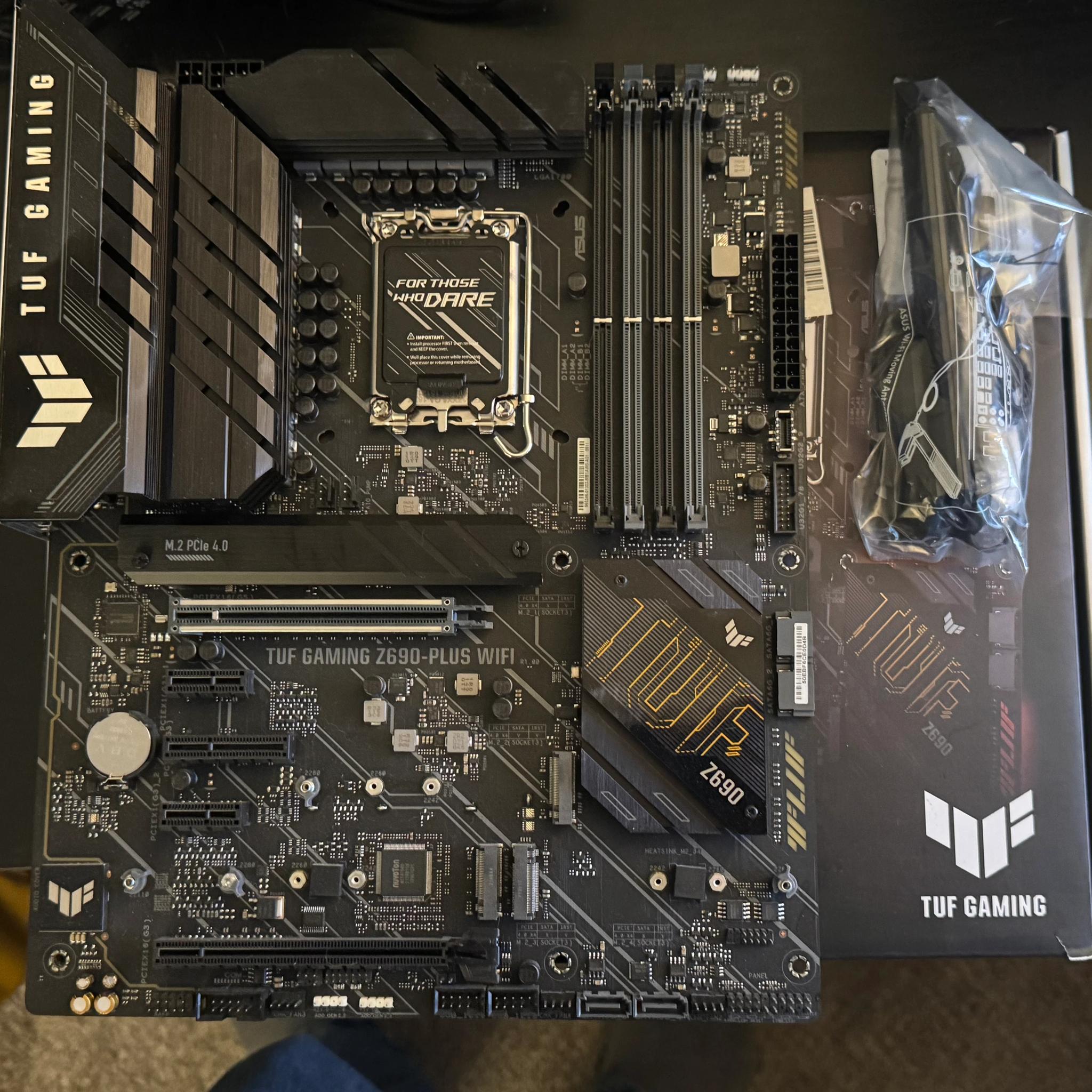 Asus TUF GAMING Z690-PLUS WIFI DDR5 Motherboard LGA 1700
