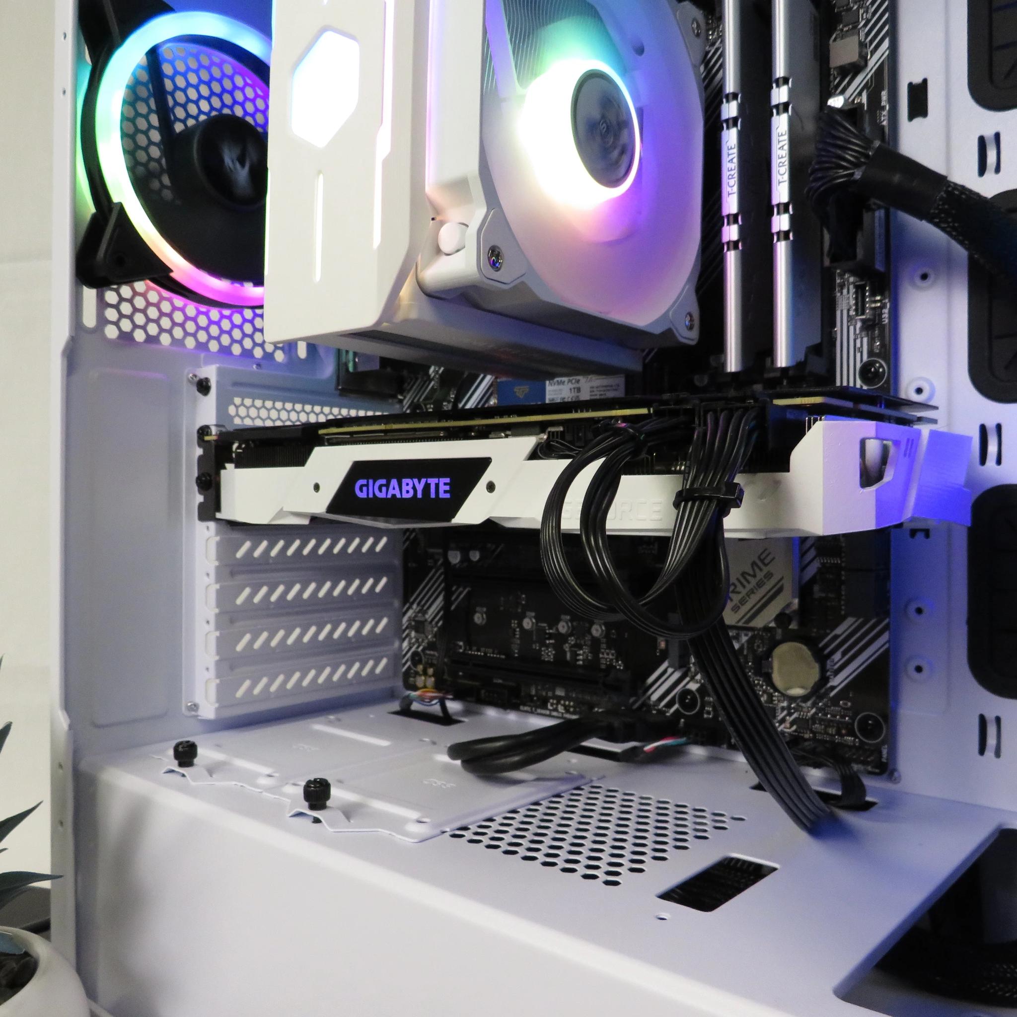 Black and White Beauty! RTX 2080 + Ryzen 5 2600X + 16 GB DDR4 + 1 TB NVME
