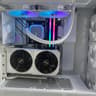 //COSMIC// All White Gaming PC - AMD Ryzen 7 7700 | RTX 5070 12GB | 32GB DDR5 | 2TB SSD
