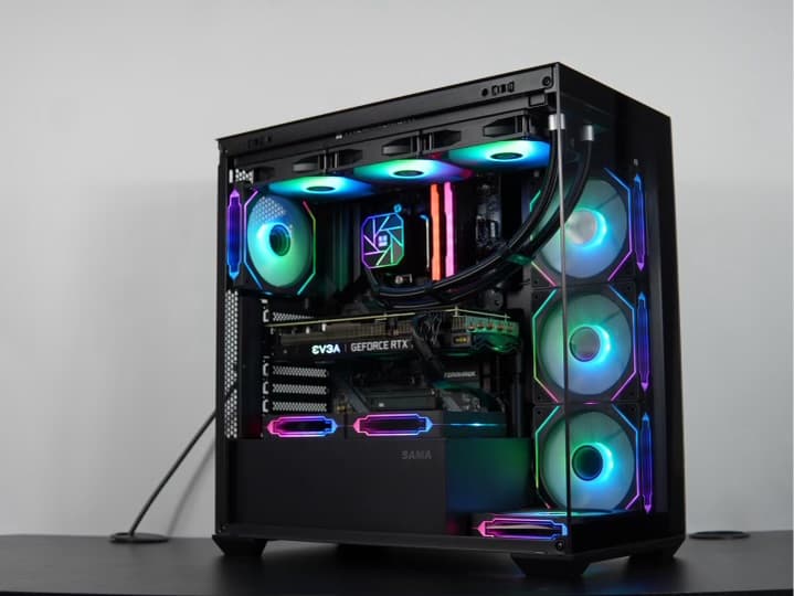 LoovingCool Pro-4 120mm ARGB Case Cooler Fan, 4pin PWM.