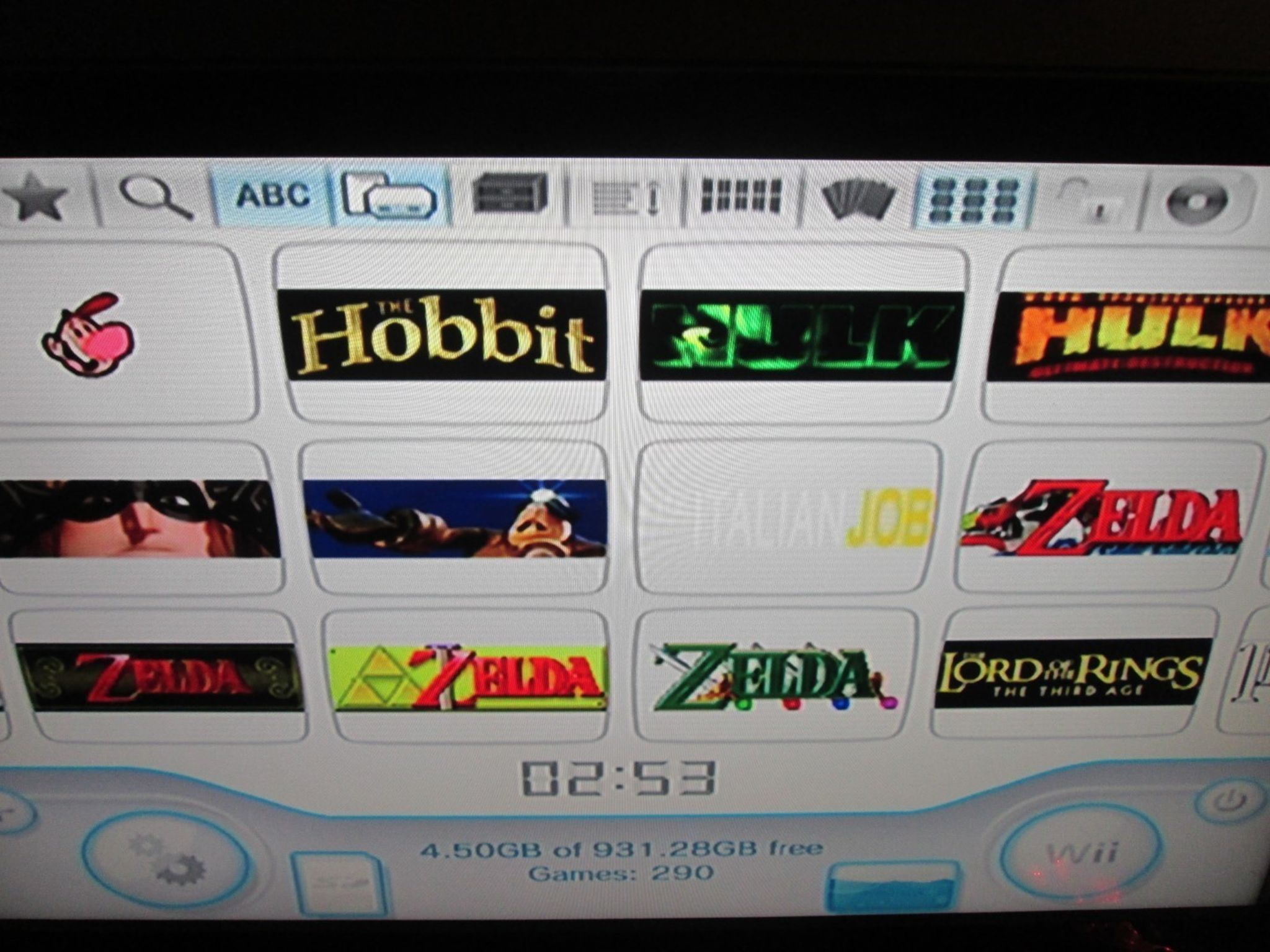 Nintendo Wii 1TB HDMI Red Wii Mote Black Wireless Gamecube Controller