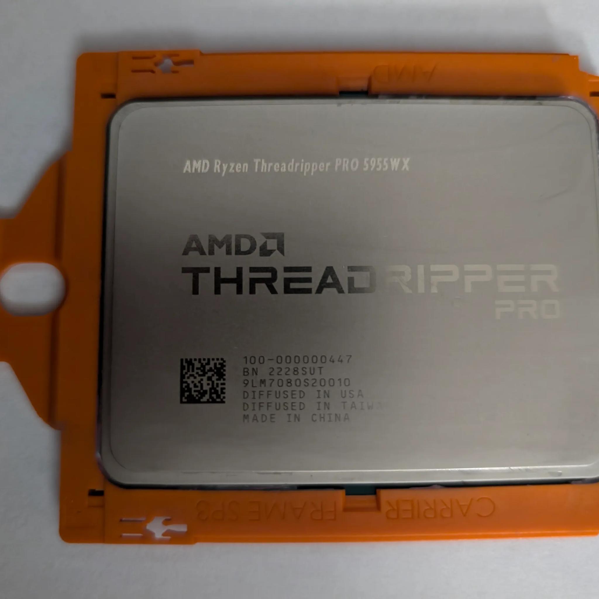 AMD Ryzen Threadripper Pro 5955WX CPU