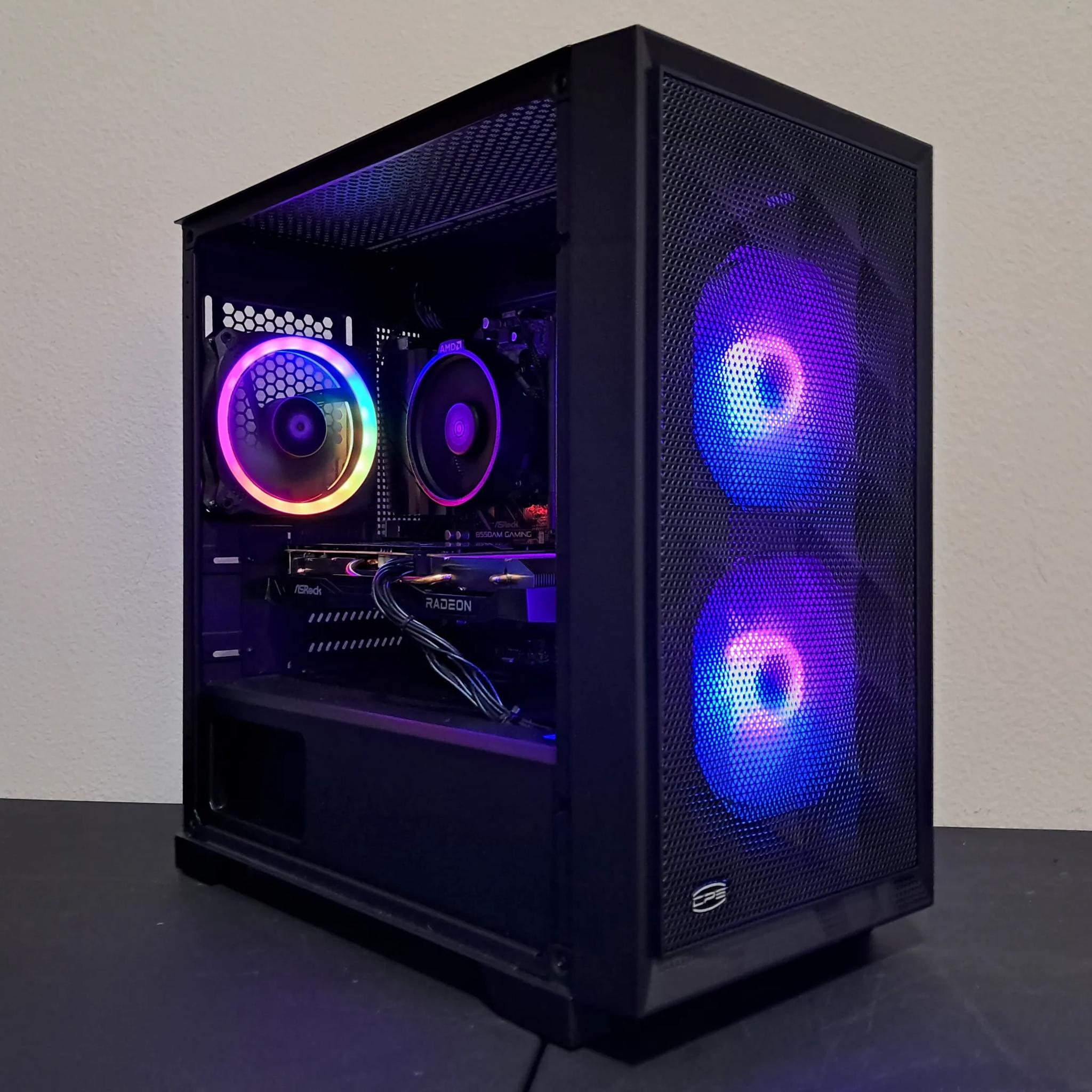 🔴AMD All-In🔴 Full PCIe 4.0 | Radeon RX 6600 | Ryzen 3 3100 (3.6-3.9GHz) | 1TB SSD | 16GB DDR4