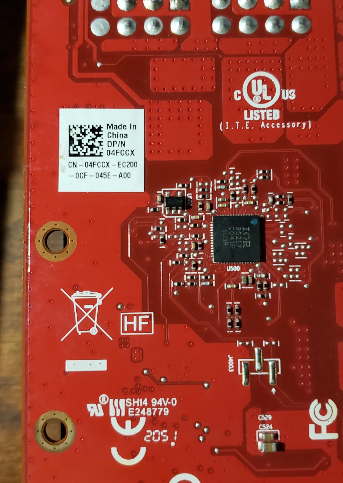 AMD RX 5700 XT OEM DeLL graphics  card