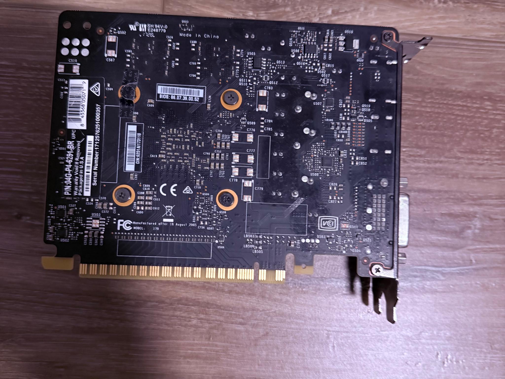 EVGA GTX 1050 ti