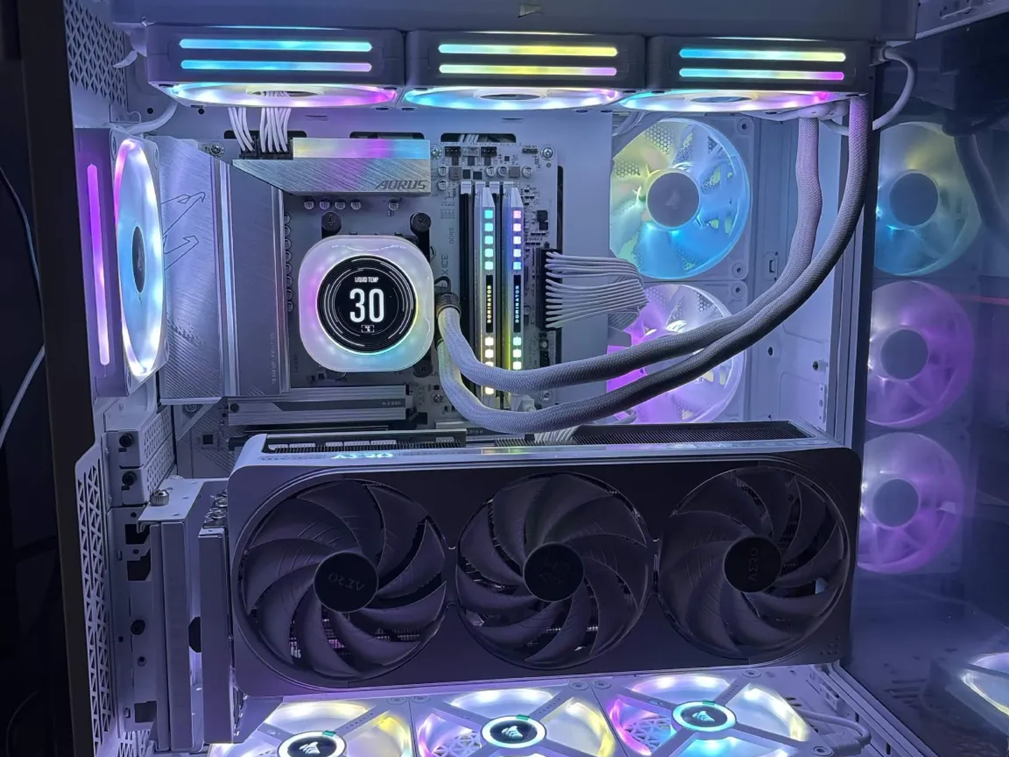 Black Cat Customs - Dread Revenant - 9800X3D / 5070TI / 32GB RAM / 2TB NVME