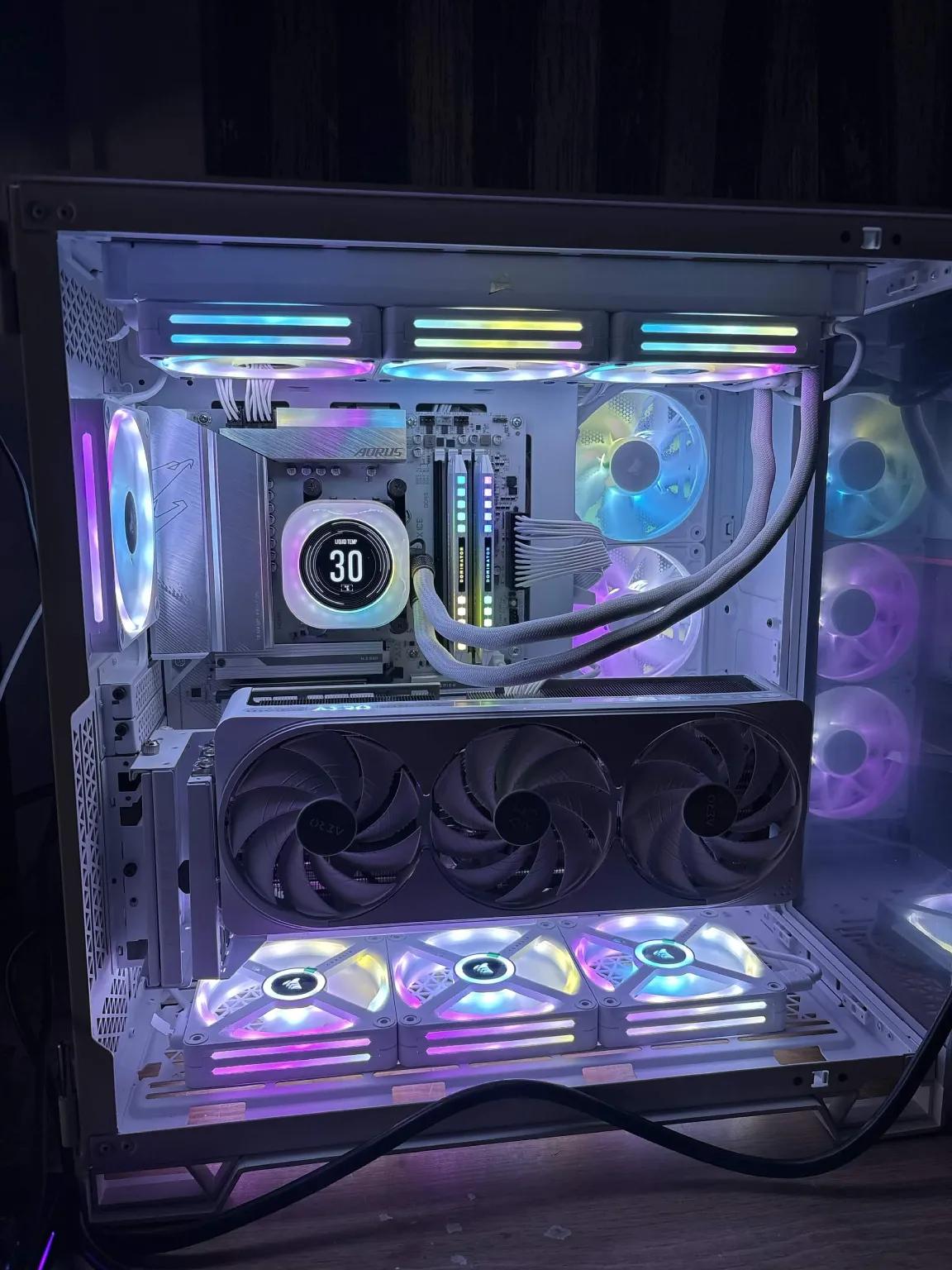 Black Cat Customs - Dread Revenant - 9800X3D / 5070TI / 32GB RAM / 2TB NVME