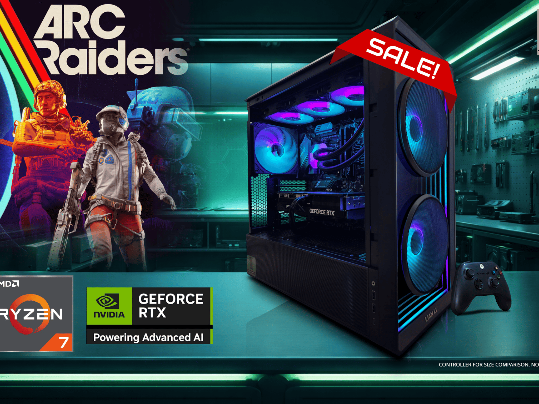 The Inifinity: Pro PC - 5070 TI | Ryzen 7 | 32GB DDR5 | 2TB NVME | 1000W | W11Pro