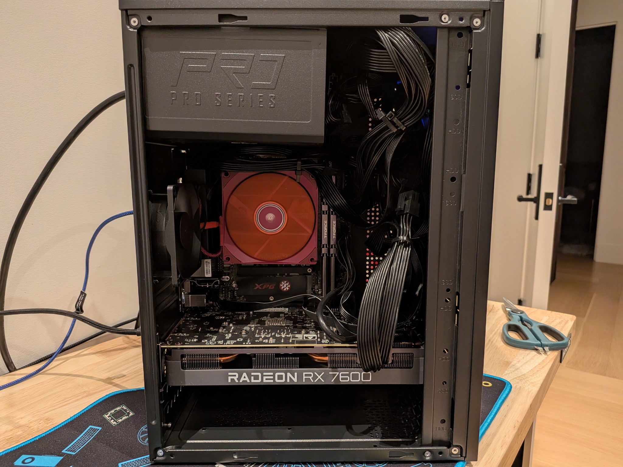 1080p Office Sleeper - RX 7600, Ryzen 5 5600X, 32GB RAM, 1TB NVMe SSD