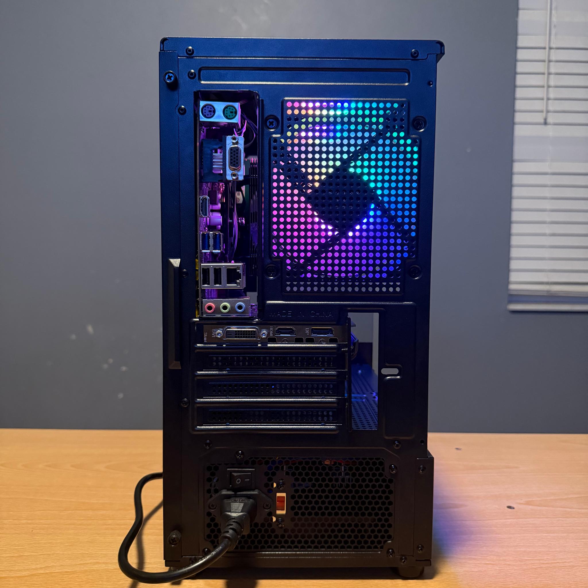 GTX 1650 Value Gaming PC | i5 8400 | GTX 1650 4GB | 16GB RAM | 500GB SSD | FRGB Lighting | Ethernet