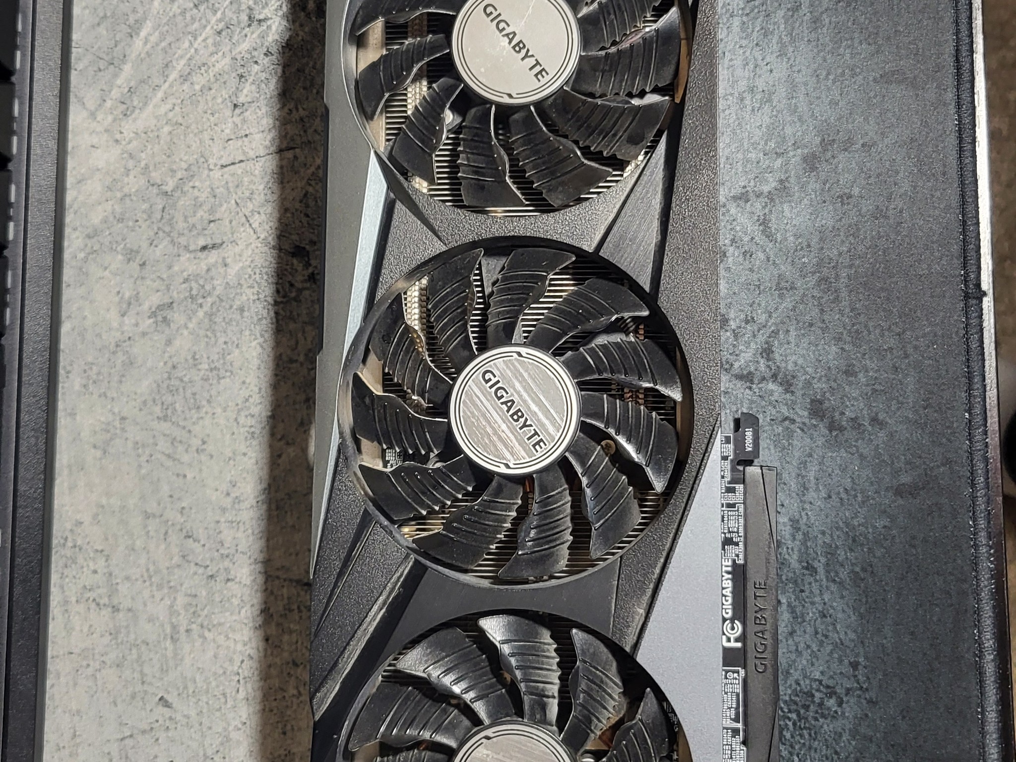 RTX GIGBAYTE 3070 OC With Box