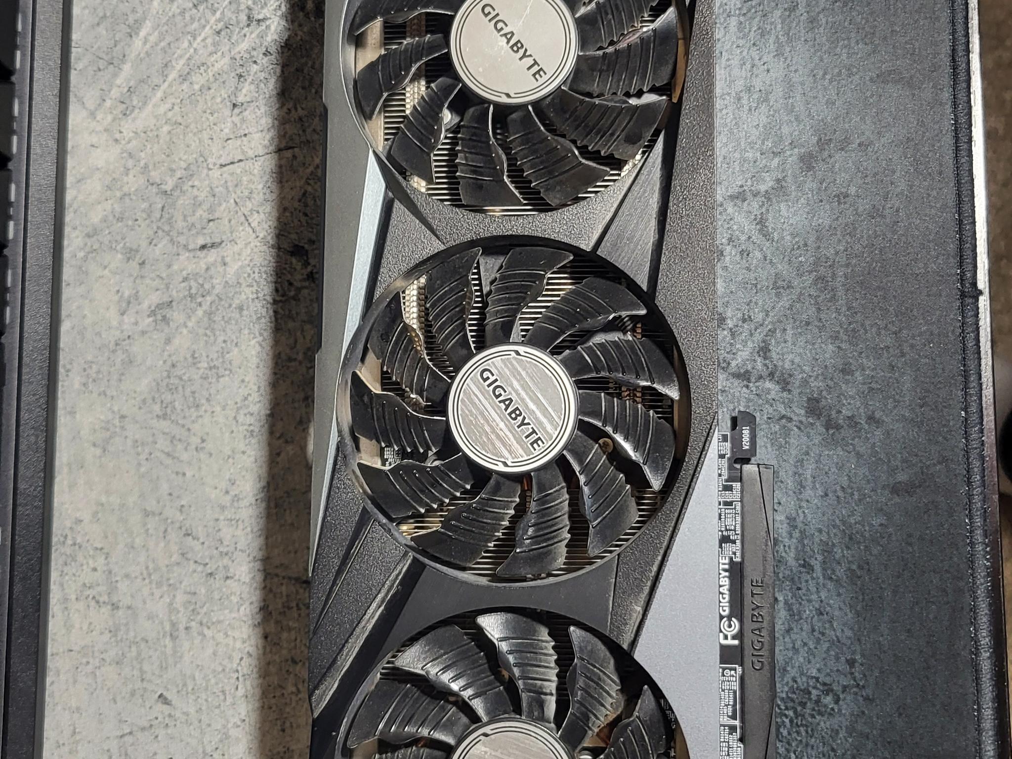 RTX GIGBAYTE 3070 OC With Box