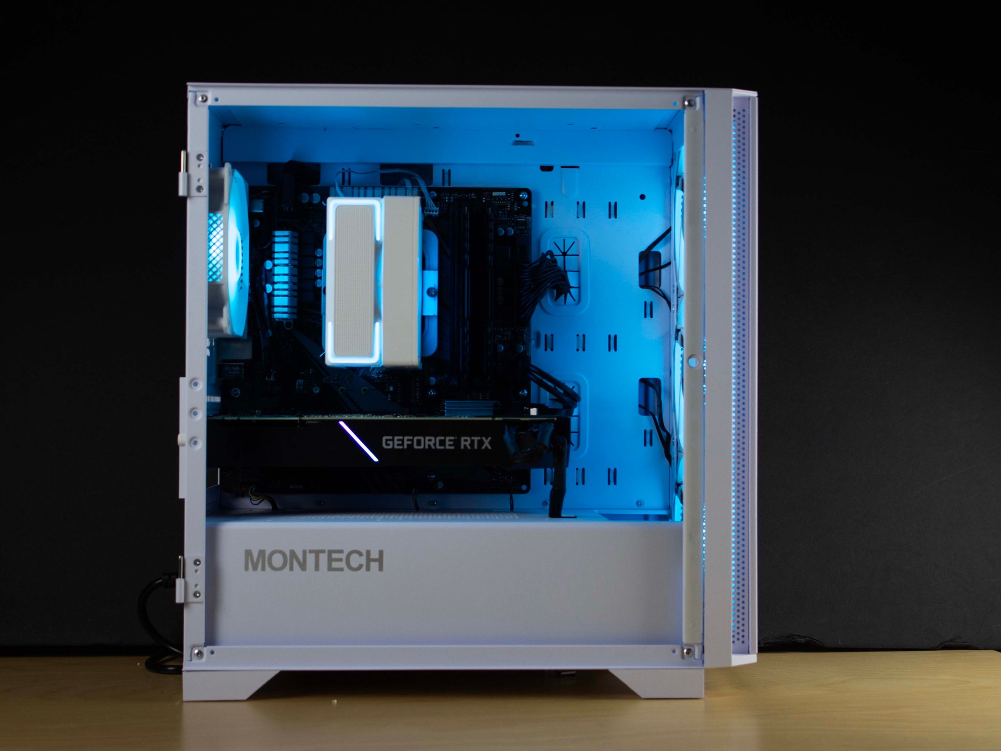 🧊❄️🧊 White Gaming PC – RTX 2070 Super, Ryzen 5 5500, 16GB RAM, 512GB SSD - WiFi, BlueTooth 🧊❄️🧊