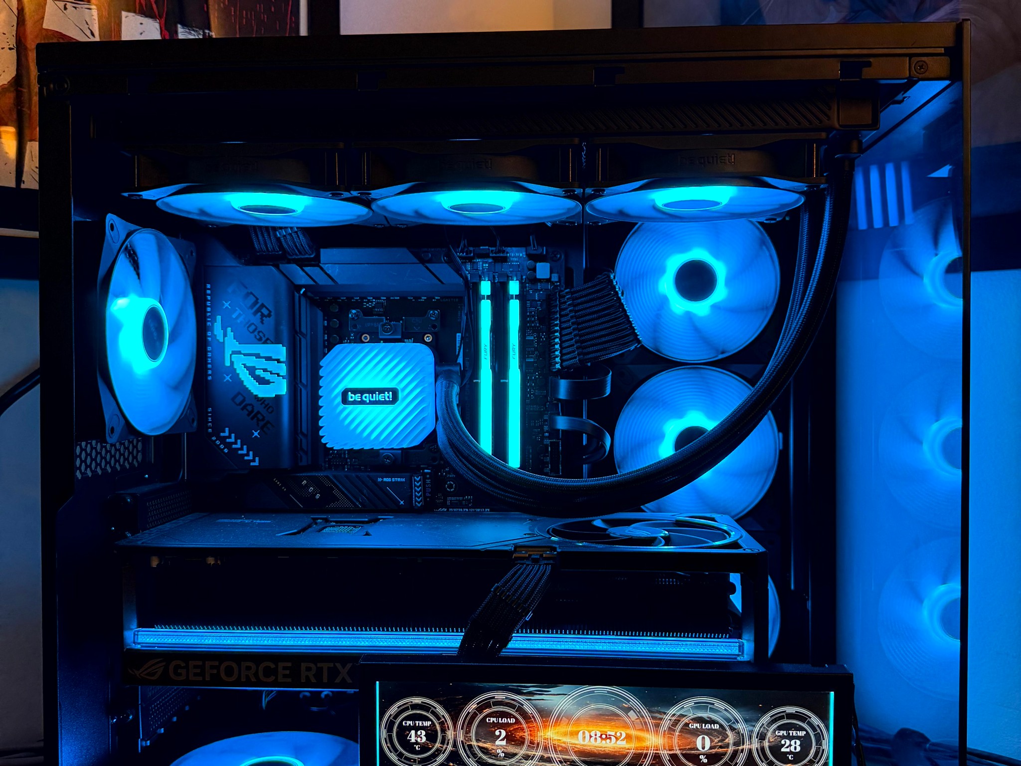 Asus ASTRAL RTX 5080 | Ryzen 7 9850x3d | 2 TB Gen 5 NVME | 64GB @6400 MT/sec | 1200W Platinum PSU