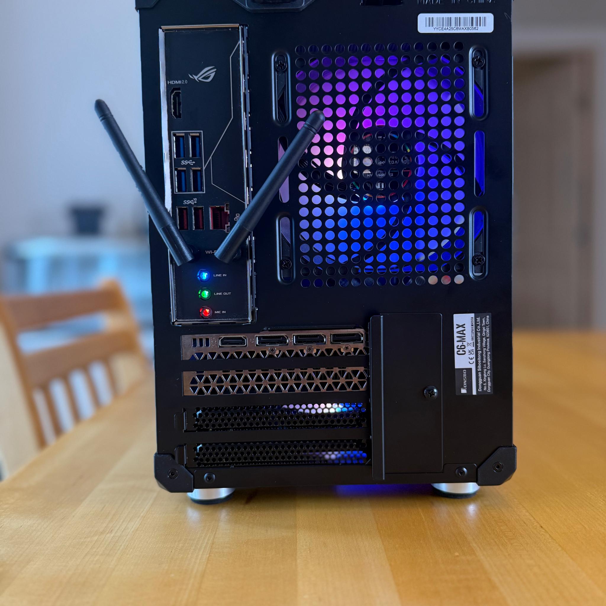 🐕‍🦺🥧| RTX 3070, Ryzen 5600, 32gb Ram, 1tb SSD, Compact WiFi Equipped ARGB Gaming PC