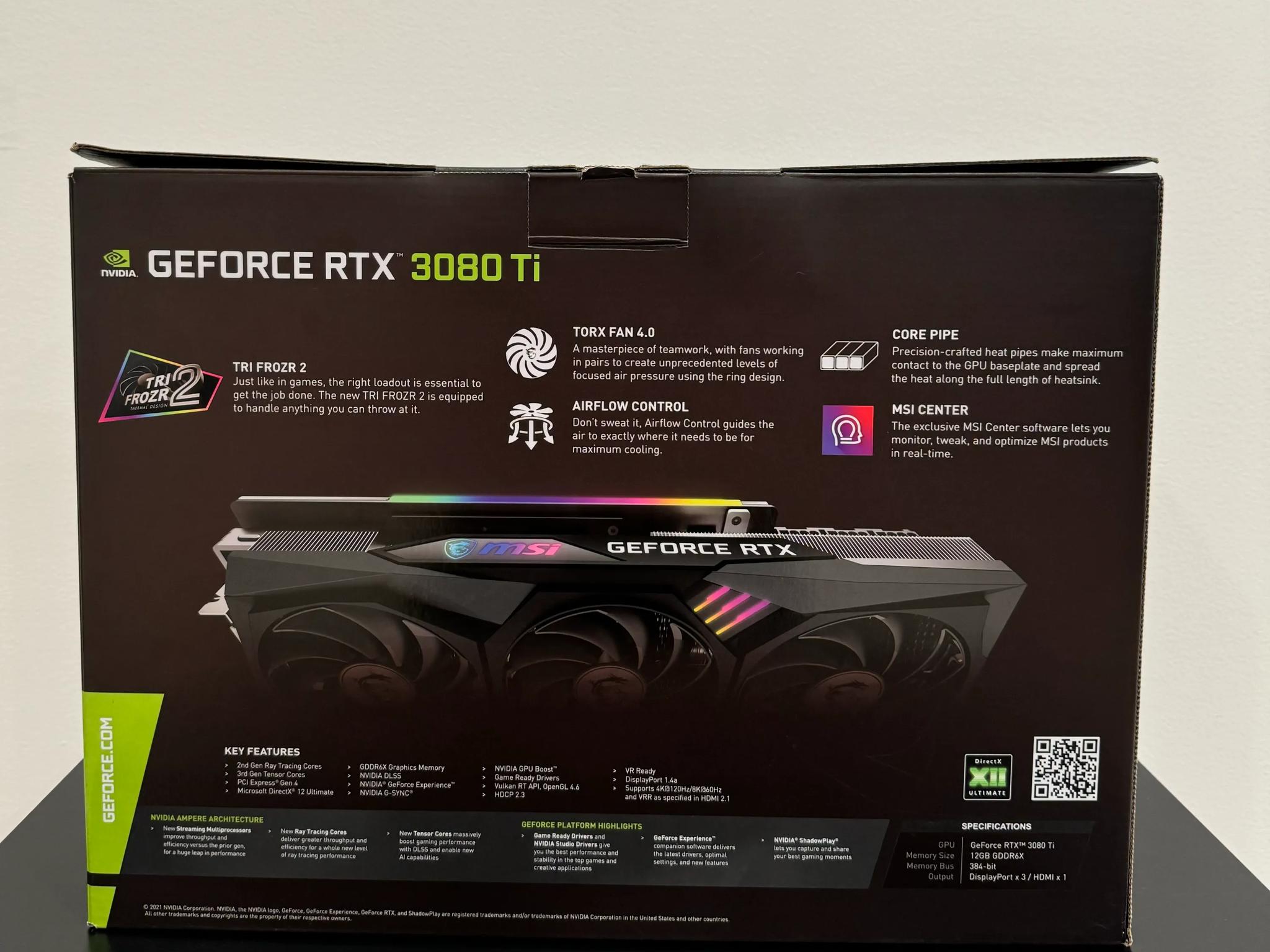 🔥RTX 3080Ti🔥 MSI GAMING X TRIO