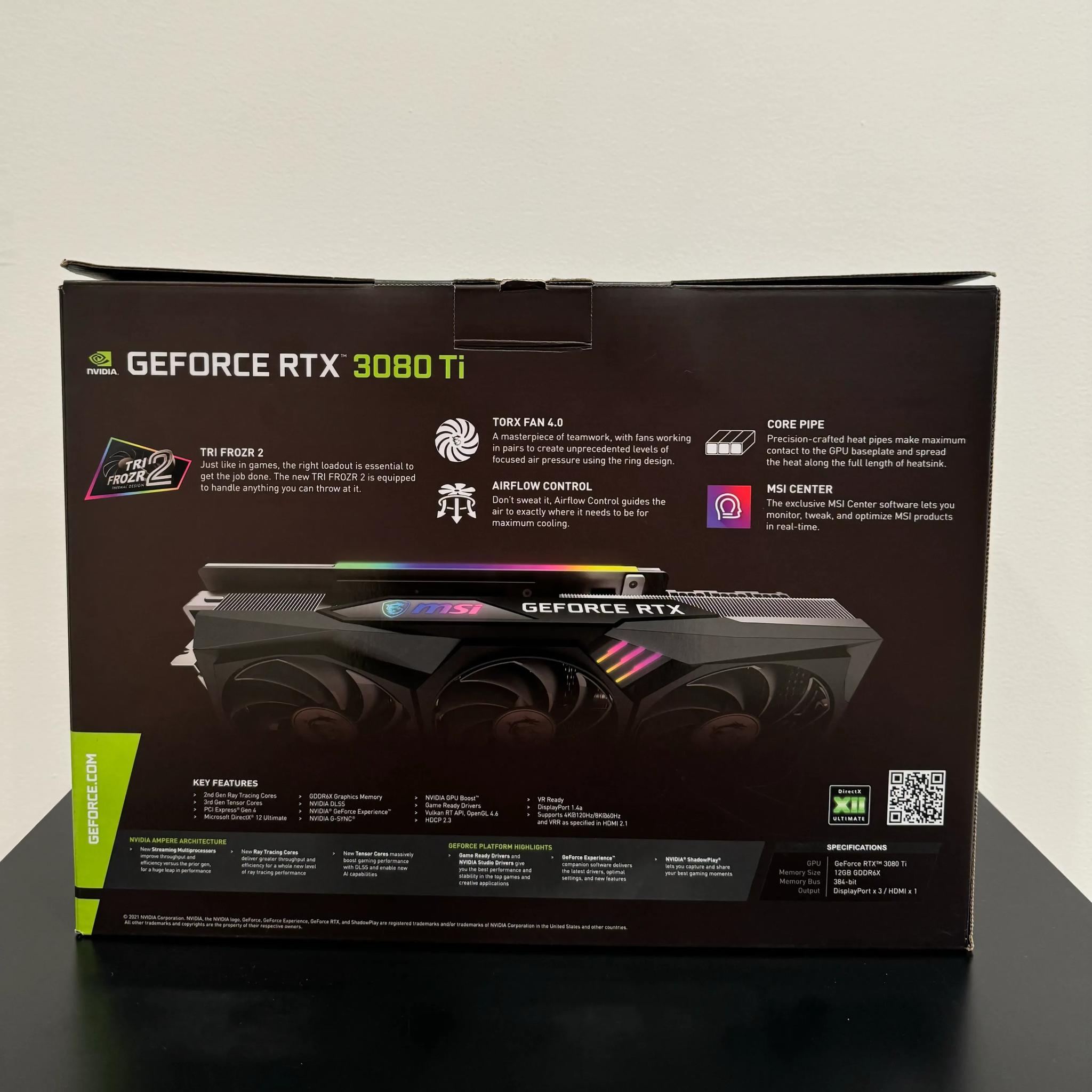 🔥RTX 3080Ti🔥 MSI GAMING X TRIO